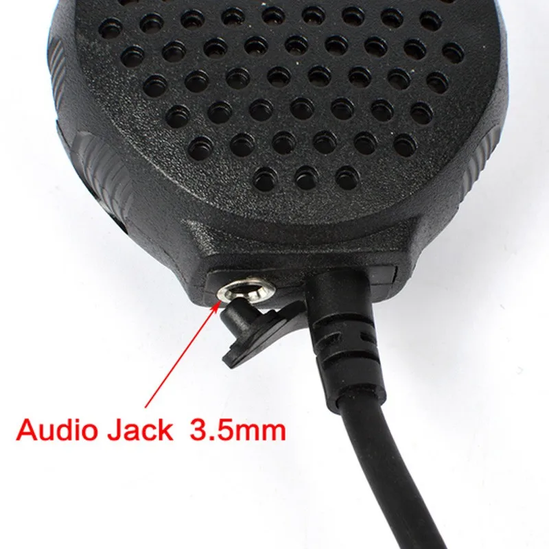 Оригинальный портативный микрофон Baofeng микрофон двойной PTT для приемопередающей радиостанции UV-82 UV-82Plus рация