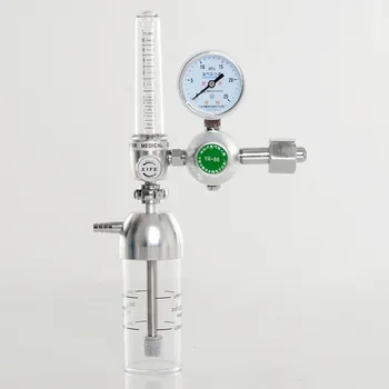 

TOP quality alloy table home buoy oxygen inhalator oxygen inhaler concentrated oxygen bottle with pressure meter