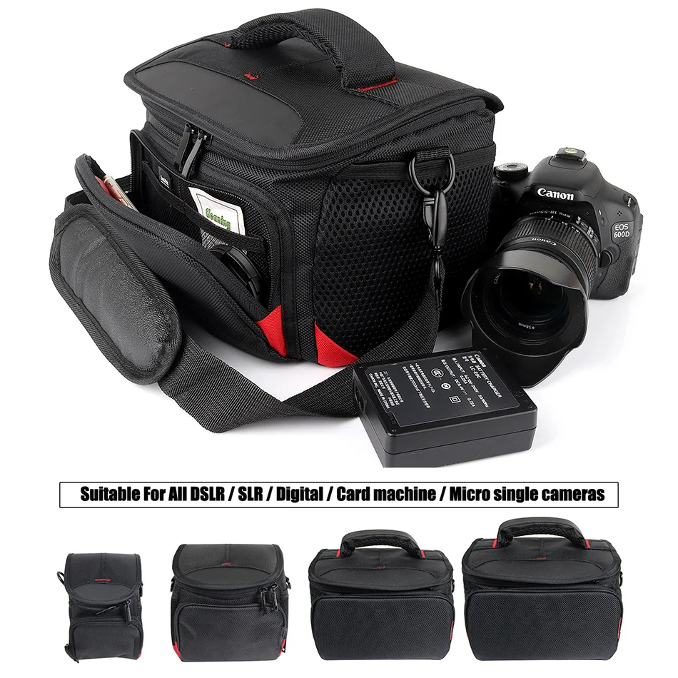 

Photo Backpack DLSR Camera Bag For Canon EOS Nikon Sony Panasonic Olympus OMD Fujifilm Camera Backpack Lens Pouch Shoulder Bag