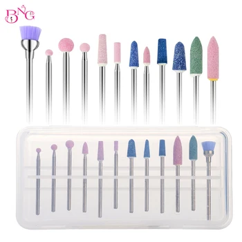 

Nail Drill Bit Set Diamond Rotate Ceramic Stone Milling Cutter Sets Electric Manicure Salon Nail File Rotate Burr Polishing Tool