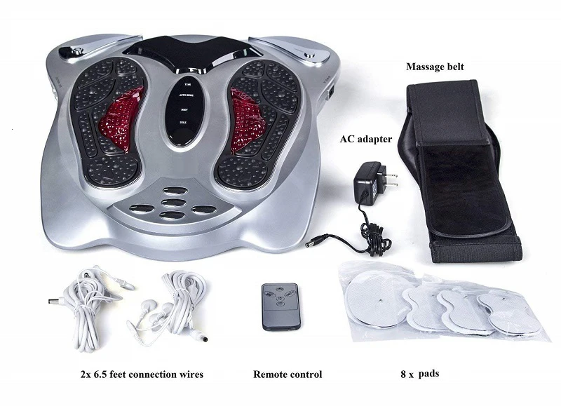 Массажер для рефлексотерапии ног Массажный прибор для ступней-электрическая Массажная терапия, расслабляющее устройство для лечения икры, кровообращение и плантационный фасциит