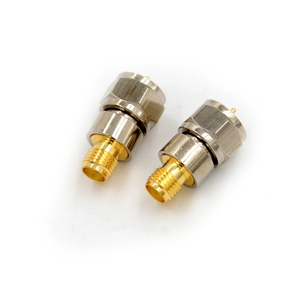 1 шт. переходник Папа гнездо F папа мама|plug adapter connector|plug connectorsm plug |