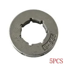 5 pçs 325 pitch chainsaw roda dentada aro 8 dente pequeno splated ajuste poulan parceiro