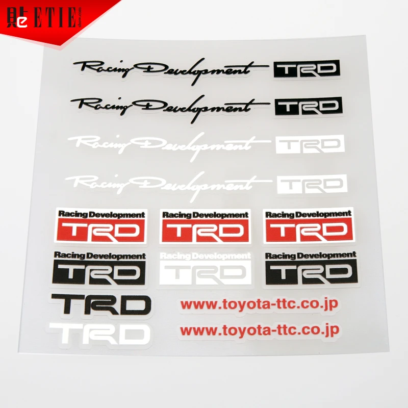 Motorcycle Sticker Design Toyota Racing Development Motor Sports Motorcycle Sticker Design Toyota Racing Development Motor Sports Logo Transpa Vinyl Trd For Whole Car Body In Decals Stickers From