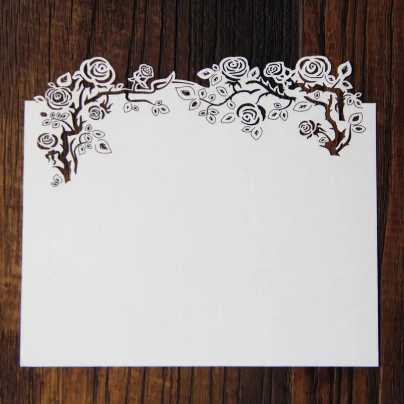 blank christmas invitation