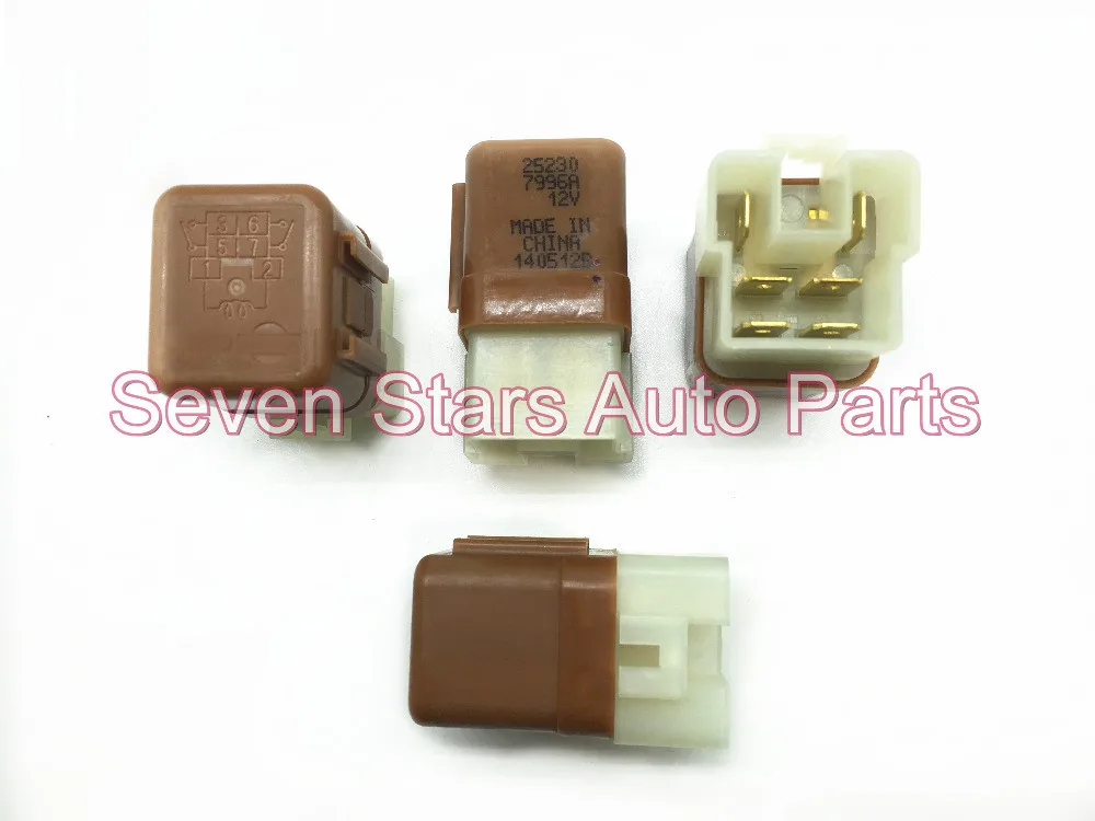 4 pcs Relay for 04 15 Ni ssan Altima NV3500 Quest Titan Pathfinder 370Z