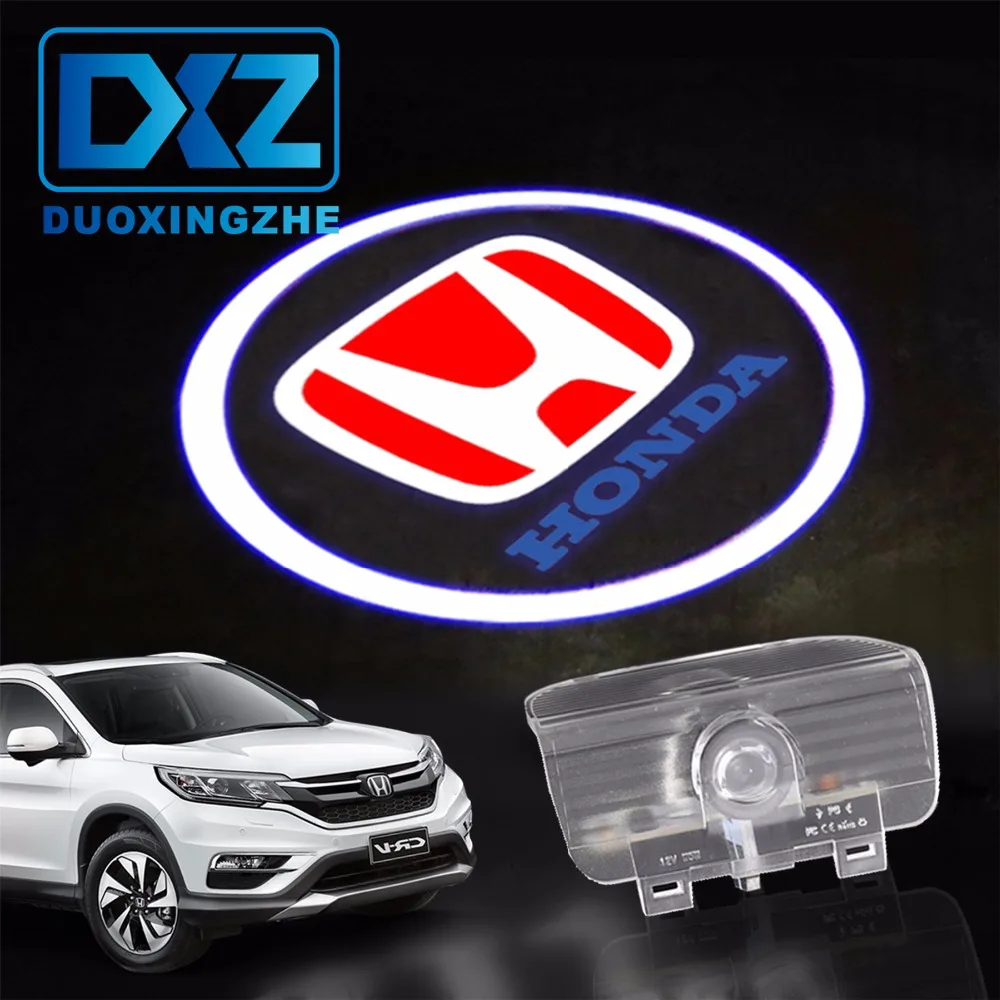 

2PCS Car LED Door Welcome Laser Projector Logo Door Ghost Shadow LED Light for Honda Odyssey CR-Z SPIRIOR