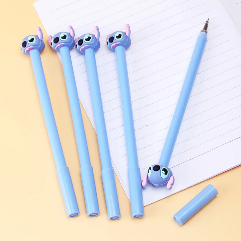 

Creative Stitch Gel Pen Cute 0.5 mm Black Ink Signature pen office School writing Supplies Stationery gift