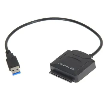 

High Quality USB 3.0 to 2.5" SATA Cable HDD SSD Hard Drive Adapter Cable Windows 10 Mac OS