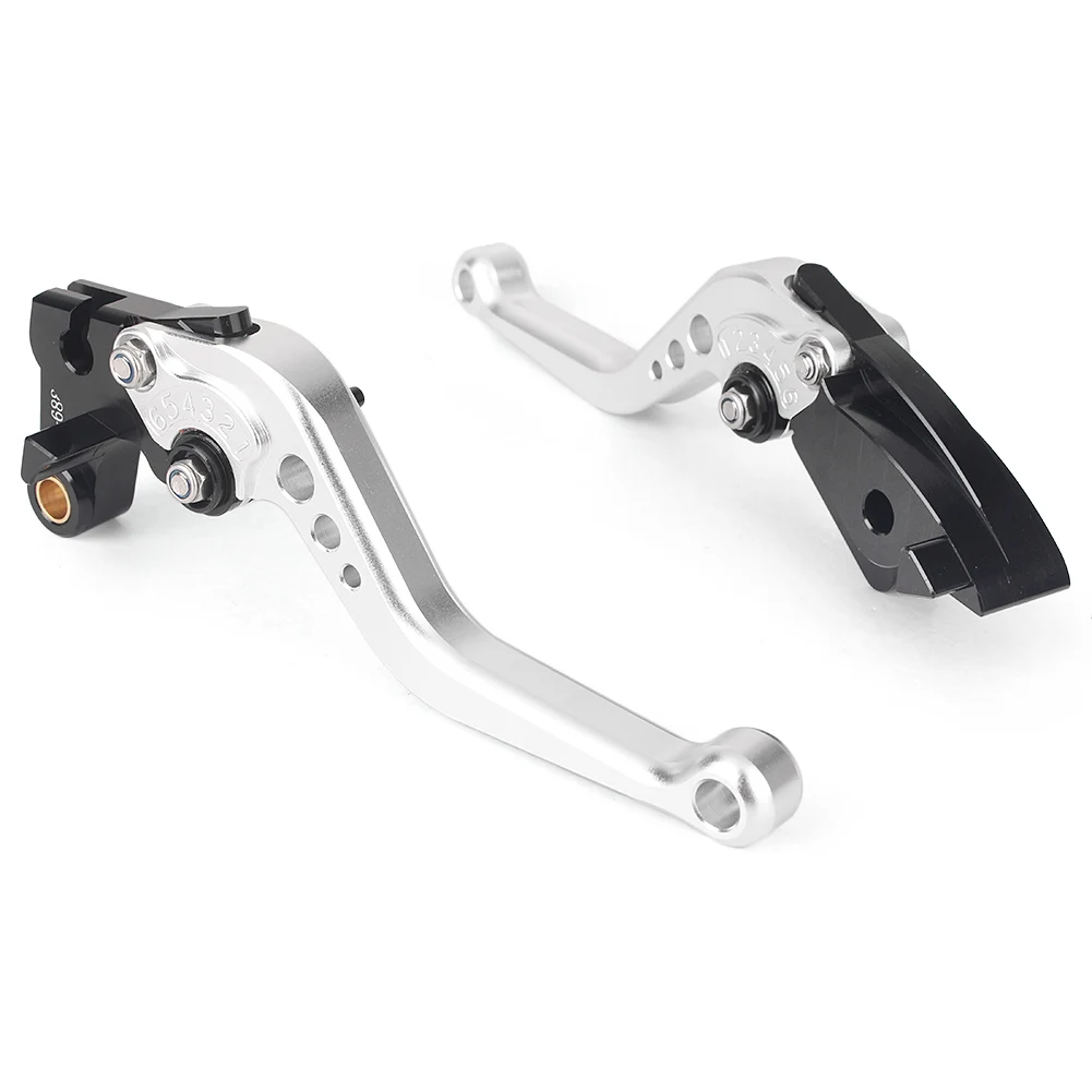 CNC Motorbike Brake Clutch Levers Short Adjustable For Honda CBR954RR CBR600RR F5 /CBR 954RR 600RR Motorcycle Spare Parts Accessories Aluminum