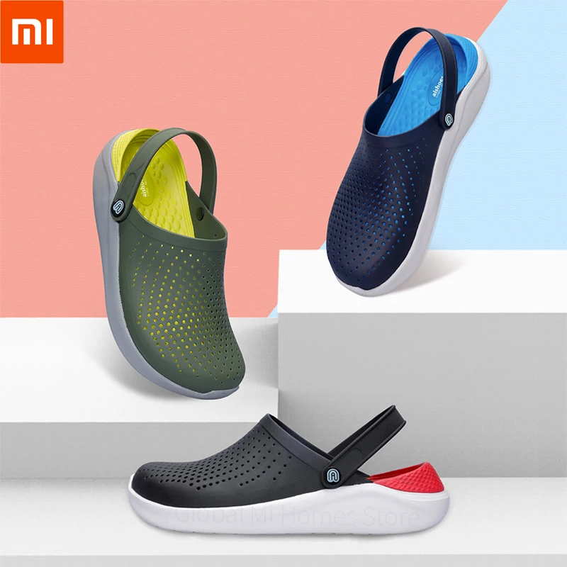 

Xiaomi Youpin Aishoes summer beach cave shoes Breathable and hydrophobic Soft and comfortable One Shoe Two Ways of Wearing