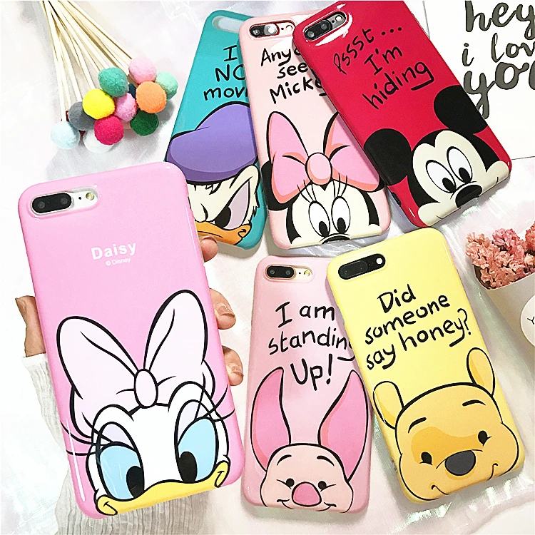 Cute Cartoon Mickey Mouse Phone Cover For iPhone X XR XS