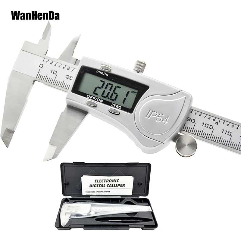 Waterproof digital vernier caliper 150mm Stainless Steel Vernier