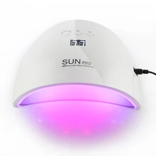 Двойной свет 48 Вт УФ лампа для ногтей светодиодный аппарат для сушки ногтей салон красоты светодиодный светильник для отверждения всех гель-лаков художественные инструменты