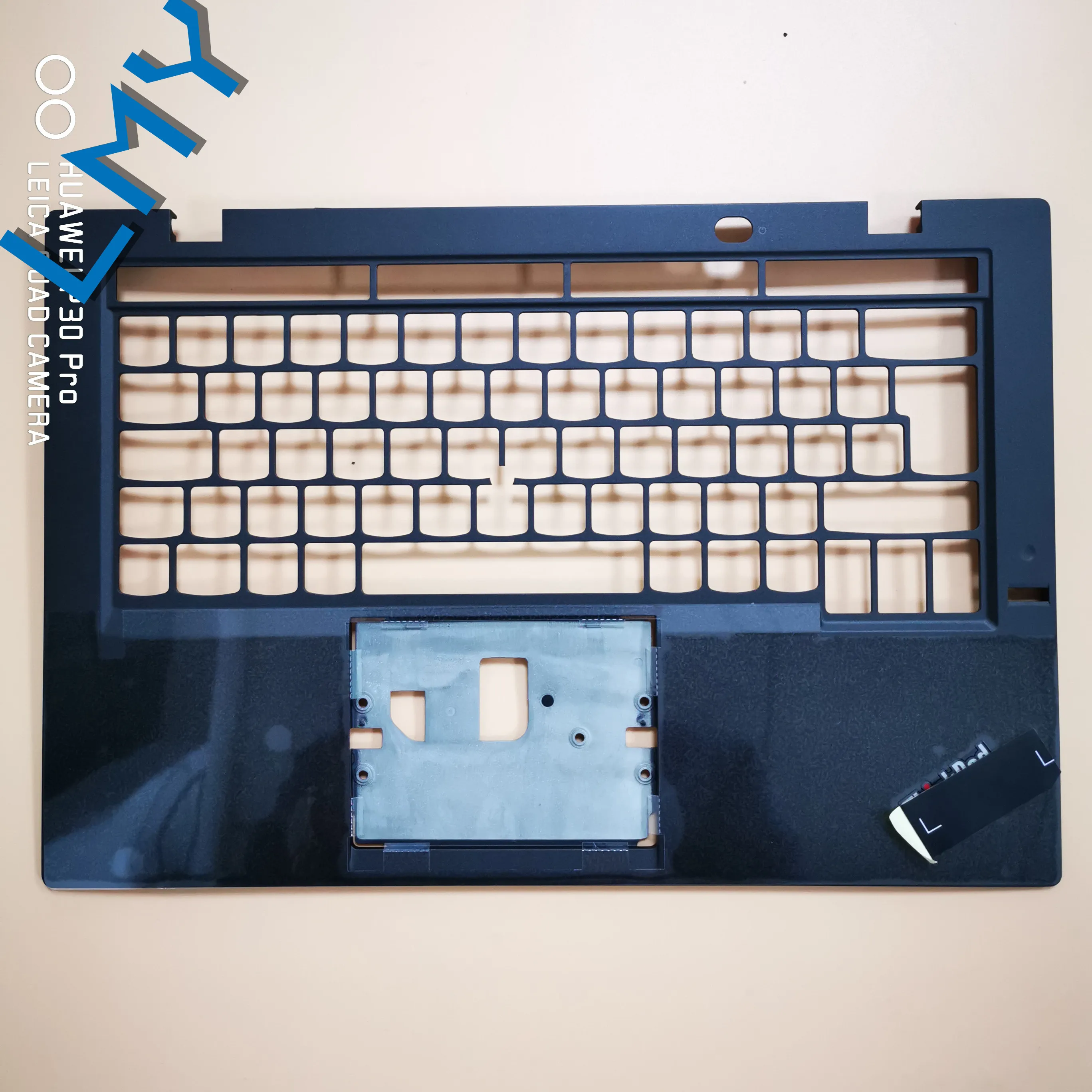 Для Lenovo ThinkPad X1 Carbon 3rd 2015 Подставка для рук верхний корпус клавиатура ободок/w FP hole UK
