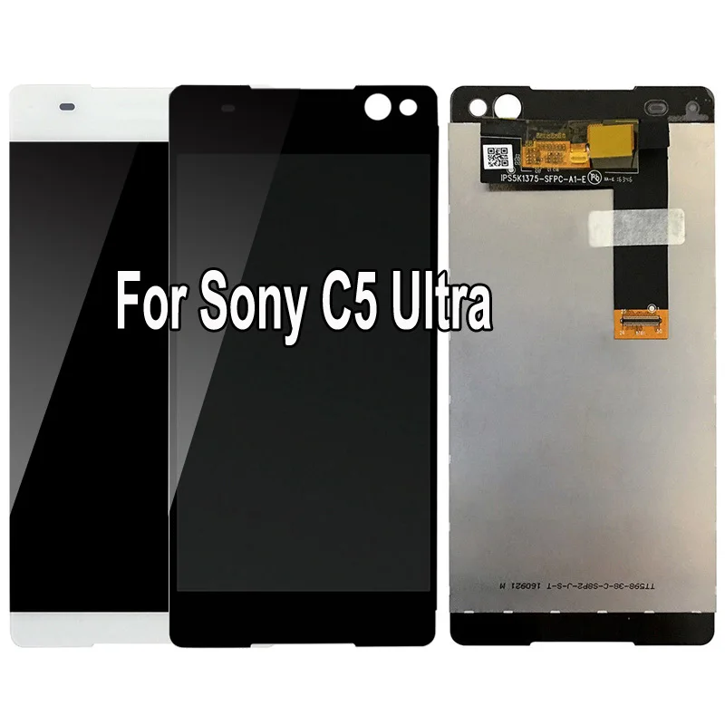 Оригинал 6 0 ''для sony Xperia C5 ультра ЖК дисплей Дисплей frame Сенсорный экран E5506 E5533