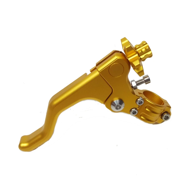 100% Brand New Motorcycle CNC Short Stunt Clutch Lever for Kawasaki for Suzuki For Honda for Yamaha Black Blue Red Gold (7)