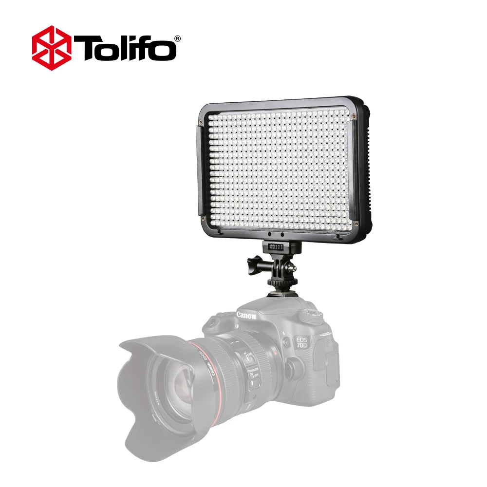 Tolifo Pt 504b 504 светодиодный Bi Color LED светильник Панель Светодиодный ным дисплеем 2 4G