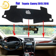 Easysee крышка приборной панели Pad Dashmat коврик с рельефом от солнца шахматная доска ковровые покрытия для TOYOTA Camry скольжения доказательство