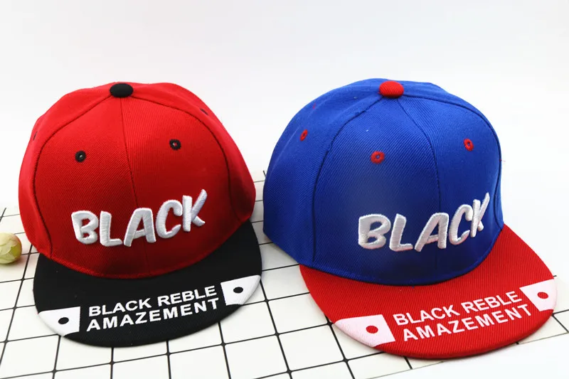 Детские Бейсбольные кепки с креативной вышивкой героя, черная модная детская шапка для мальчиков и девочек, регулируемые уличные бейсболки Sunscre