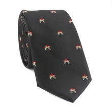 6 см черные сигнальные звонки Рождество мужской галстук шеи мужской галстук для вечеринок вечерние Gravatas