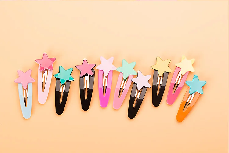 1 пара детские акриловые заколки для волос 20 цветов|hairclips|accessories makeaccessories saxophone |