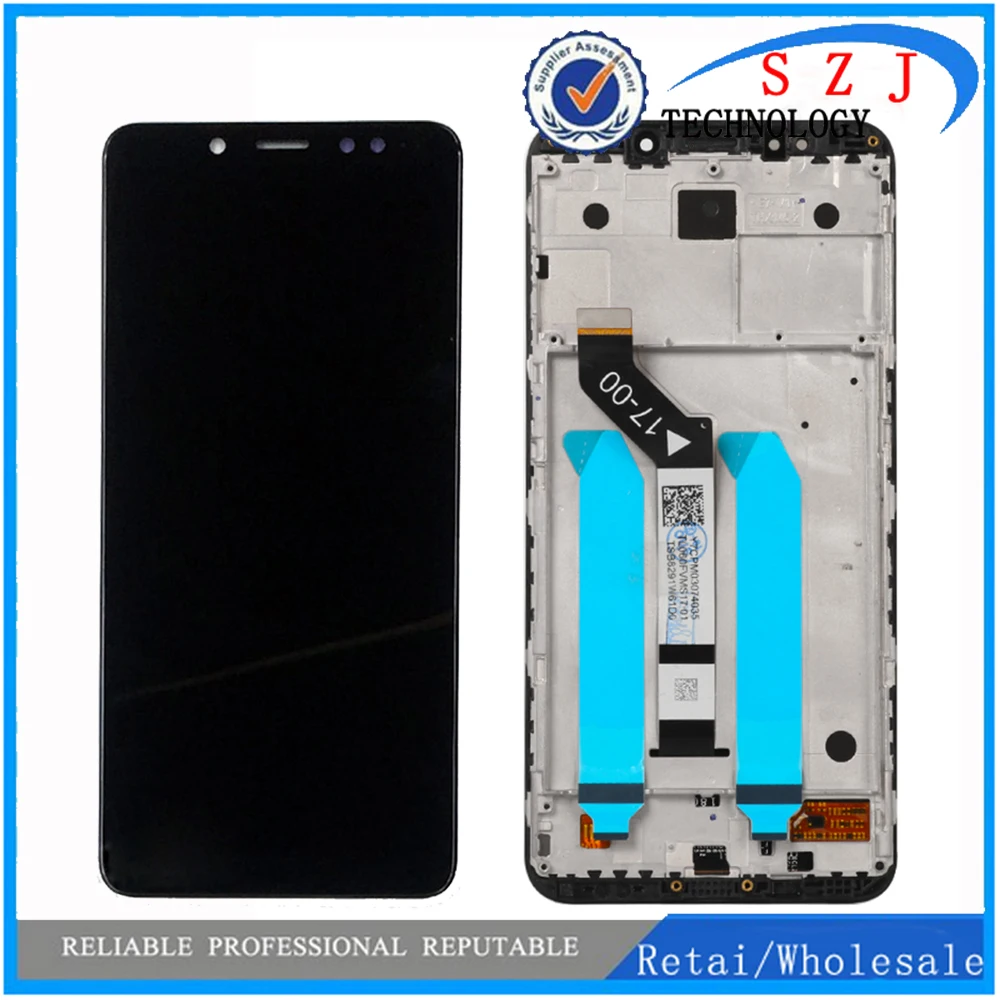 ЖК-дисплей с дигитайзером для Xiaomi Redmi 5 Plus 10 точек касания глобальная версия