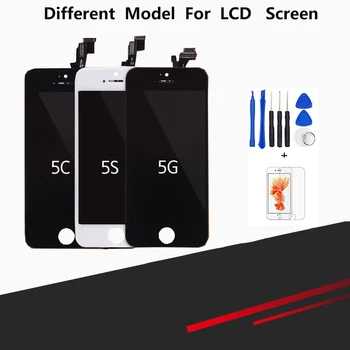 

quality LCD screen, suitable for iPhone 5 5c 5s SE LCD screen Digitizer assembly and replacement and provide free tools
