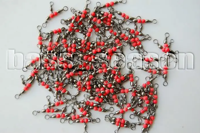 100 Pcs CrossLine (3 Way) Fishing BARREL Swivel Size 8 X 10 36lb Free Shipping | Спорт и развлечения