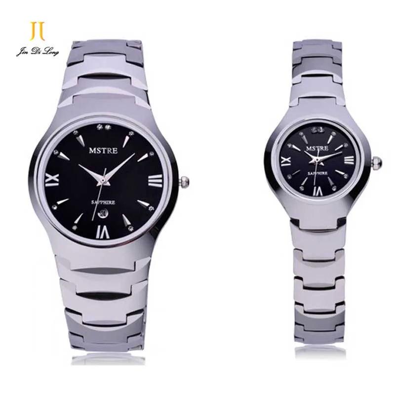 

2016 Quartz Watch Lover's Luxury Watch Life Waterproof 316L Teel Quartz Tungsten Waterproof Hardlex Rhinestone Watches Hot Sale