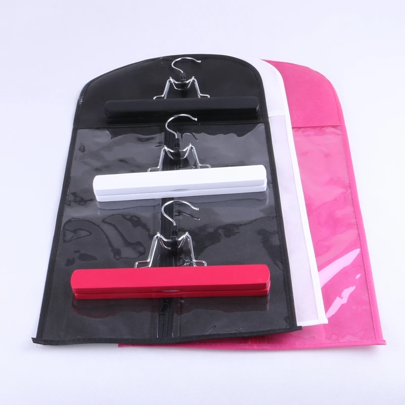 5 мешков+ 5 вешалок) удлинительная упаковка чемодан сумки для наращивания волос подставка упаковка для зажима уток волос и хвоста
