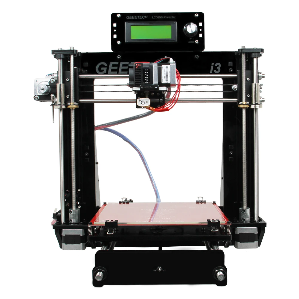 Acrylic Geeetech Reprap I3 pro B 3D Printer DIY KIT with LCD 2004 Print size 200*200*180mm