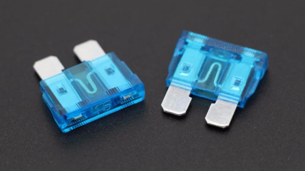 50PCS 15A Medium size Auto fuse, Automotive Fuses Blade,The fuse