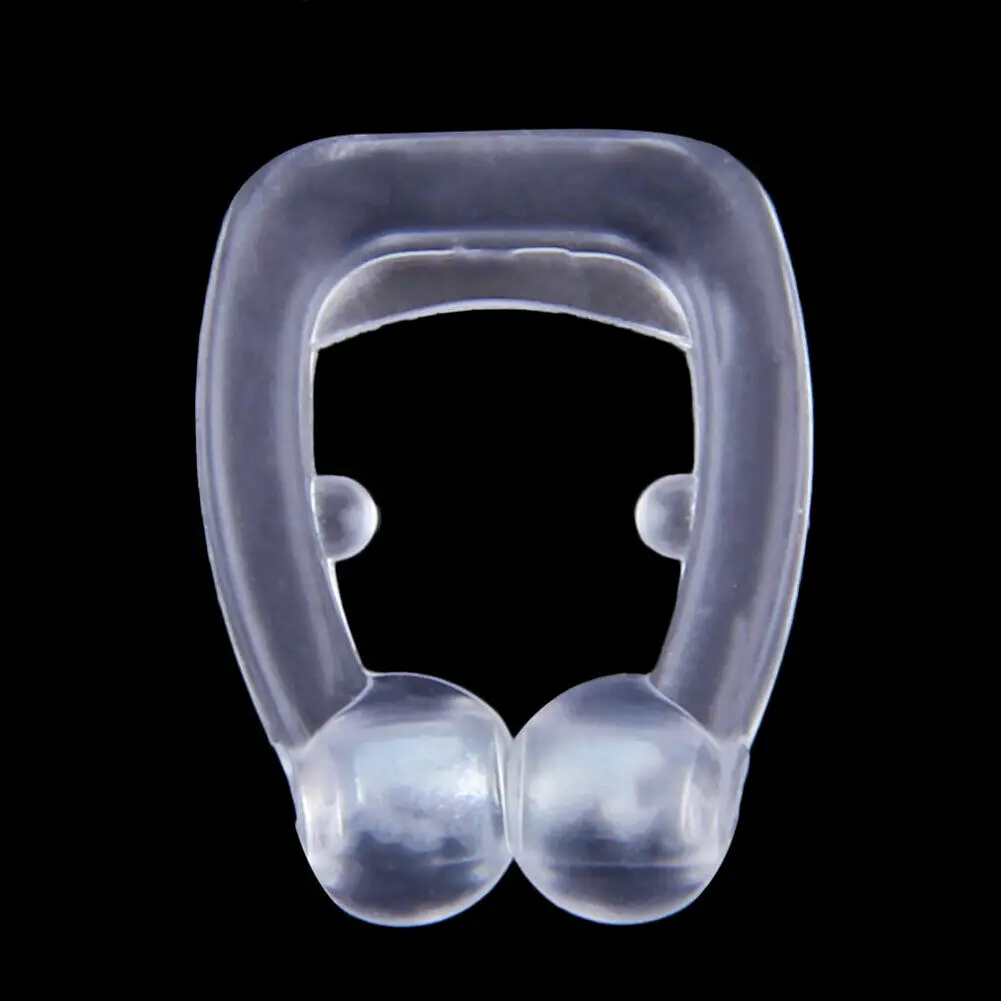 Анти храп Магнитный силиконовый зажим для носа стоп клипса от храпа помощь при апноэ устройство