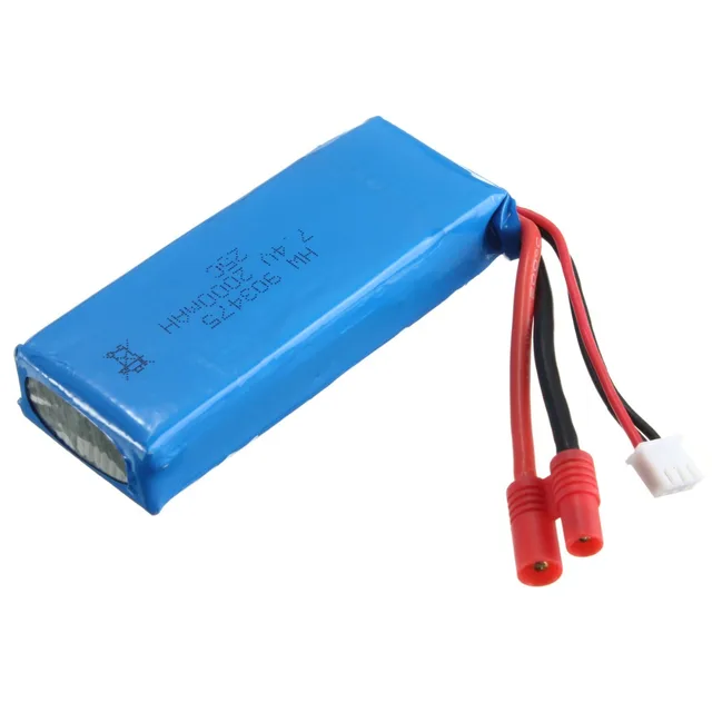7.4v 2000mah Lipo battery 2s for Syma X8C X8G X8W RC Quadcopter Drone
