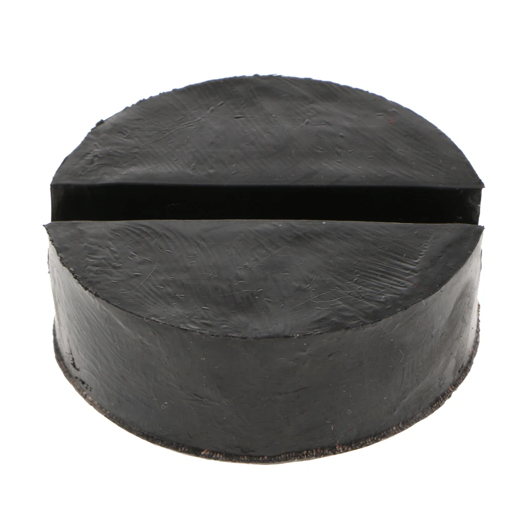 Rubber Jack Pad Tool Adapter Anti-slip Slotted Frame Rail Protector 61x61mm