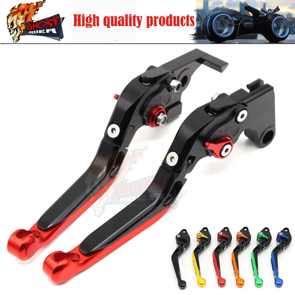 Motorcycle CNC Adjustable Folding Extending Brake Clutch Levers For