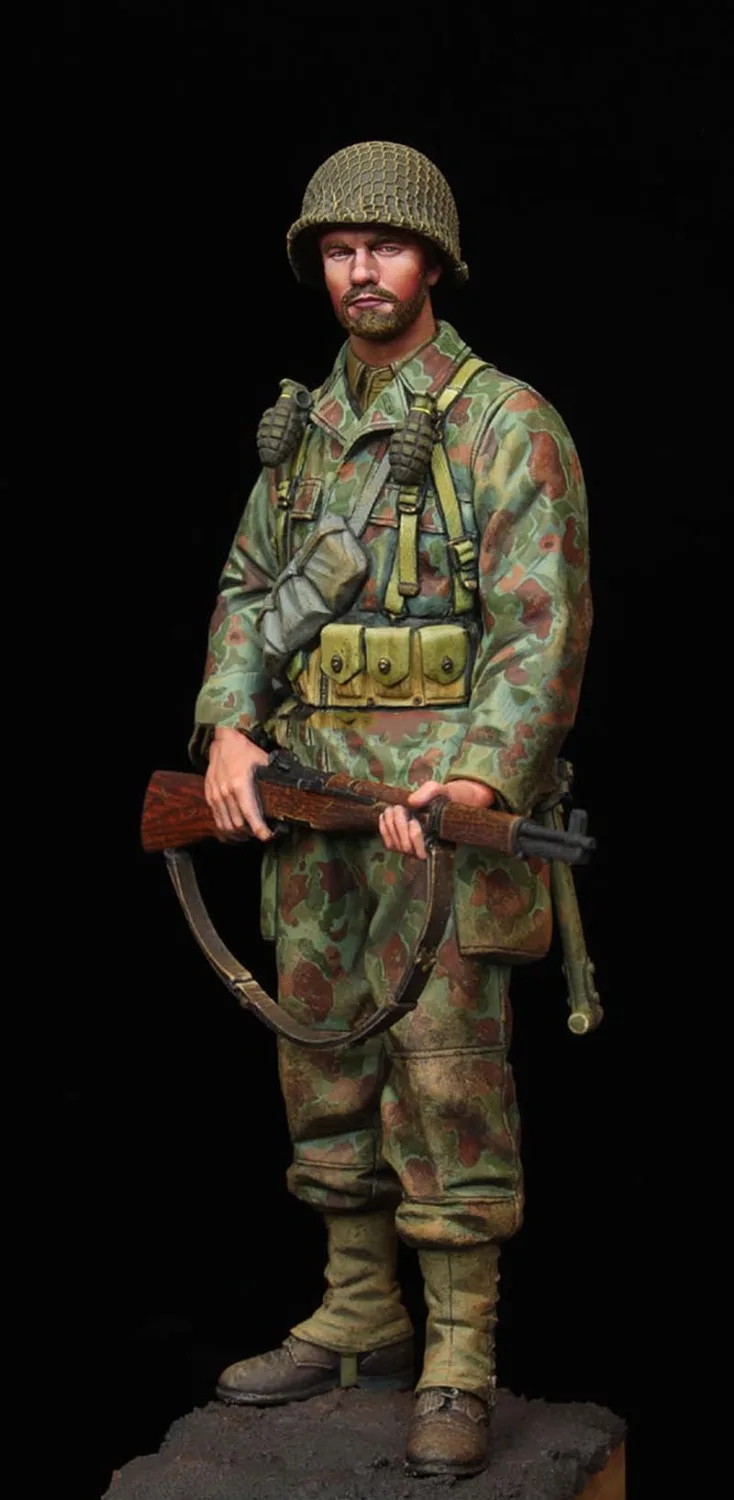 1/16 US Infantry Normandy soldier toy Resin Model Miniature Kit