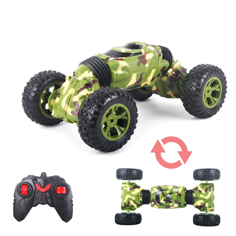 cheap Remote Control Car 4WD Off Road Vehicle Deformation Twisting Stunt Car Climbing Vehicle 2.4G High Speed Electric Kids Hobby Toys