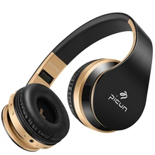 Son Entonnent P16 Sans Fil Bluetooth Casque Avec Micro Support Carte Mémoire FM Radio Stéréo Casques Intra-auriculaires Pour iPhone Xiaomi PC