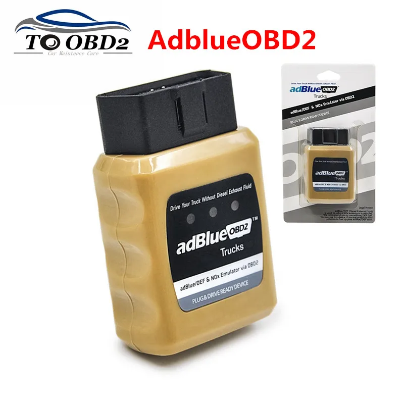 

AdBlue Emulator NOX Emulation AdblueOBD2 Plug&Drive Ready Device Adblue OBD2 For IVECO/VOLVO/DAF/MAN Truck Heavy Duty