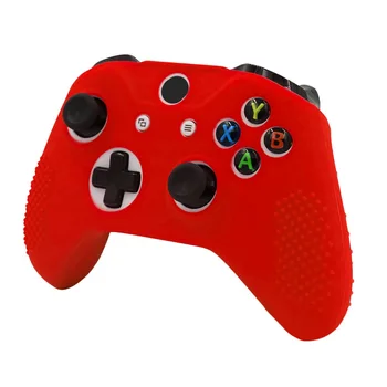 

Silicone Protective Joystick Joypad Gamepad Case Skin Cover for Xbox One Xbox 1 Slim Controller with 2 Thumbsticks Caps