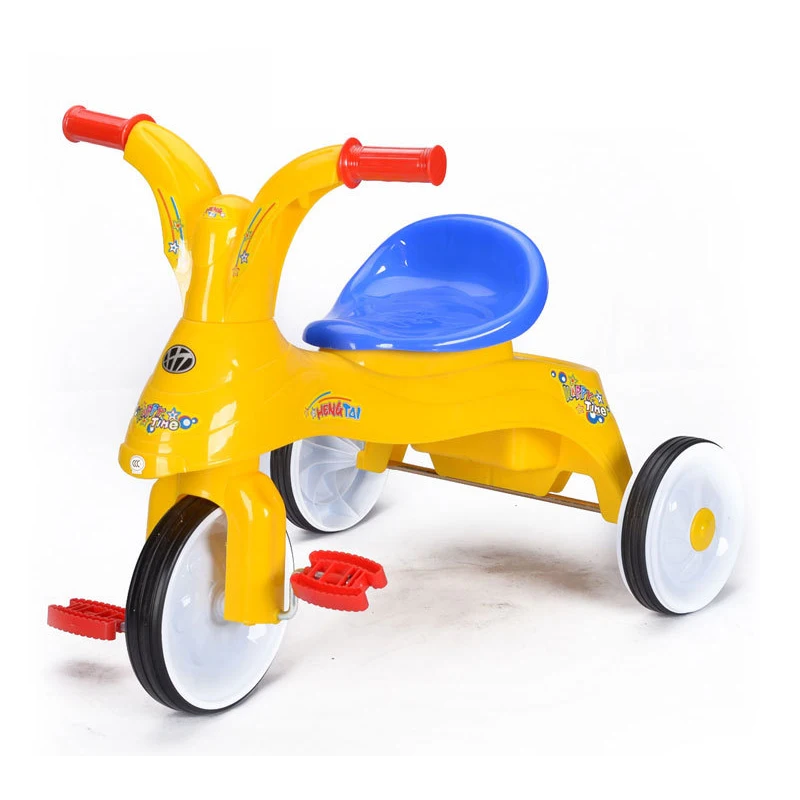 Детский беговел, трехколесный велосипед для мальчиков и девочек в возрасте от 3 до 6 лет, может сидеть, ребенок, игрушка для катания на открытом воздухе, спортивный автомобиль, игрушки - Цвет: Yellow Color box