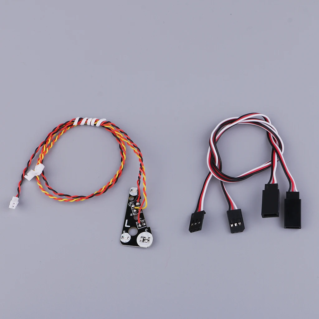 LED Light Headlight System Front Rear Flash Lamp for TRAXXAS TRX4/TR4 1/10 RC Crawler Car