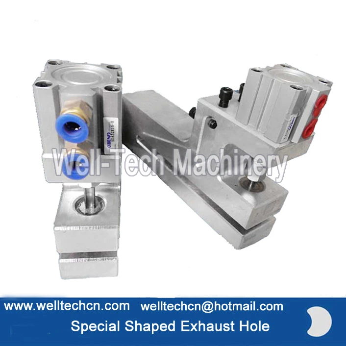 Special Shaped Exhaust Hole Pneumatic Puncher Pneumatic Hole Punch Set