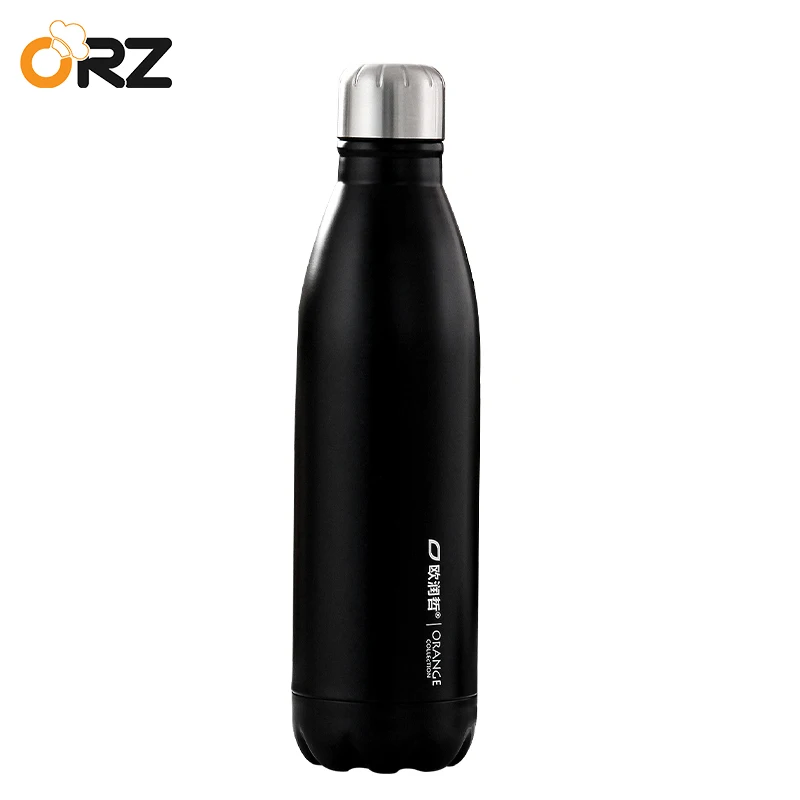 

ORZ 304 Stainless Steel 500ML Vacuum Flask Thermos Bottle Insulated Sports Water Bottle Leak-proof for Coffee Tea Cold Drinkware