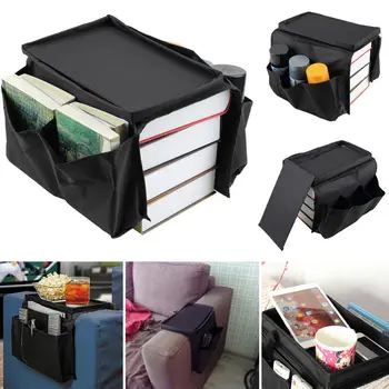 

Folding Environmentally Friendly Sofa Chair Arm Rest 6 Pocket Organiser Couch Remote Control Storage Valentines Sofa Package