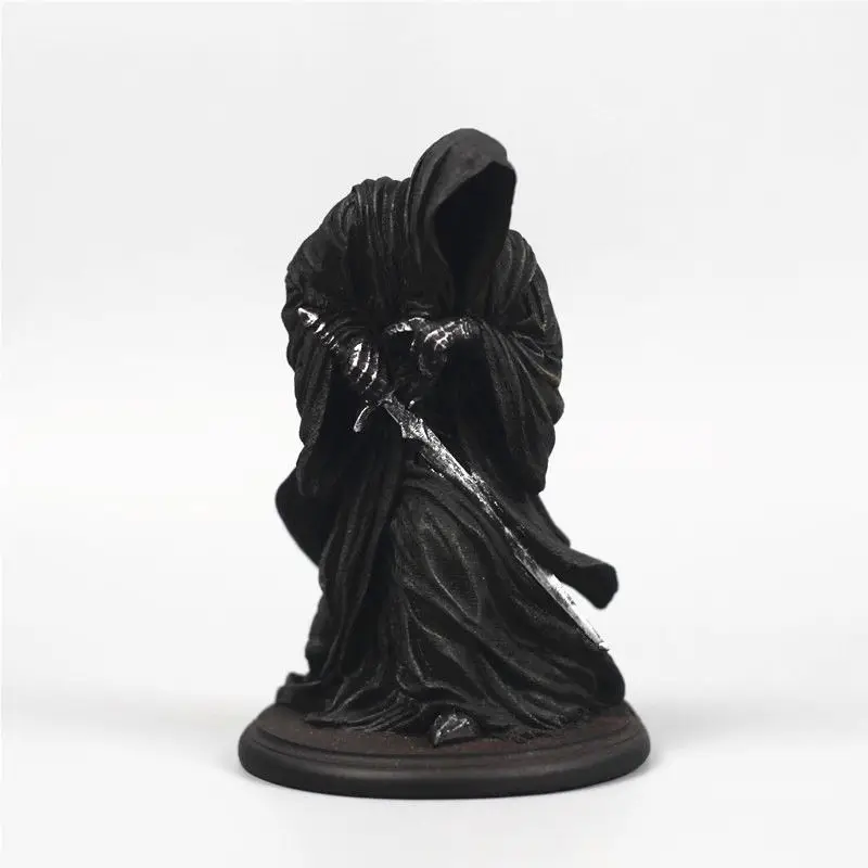 Black Властелин колец Ringwraith Witch-king из ангмара фигурка модель для взрослых детей Коллекция игрушек на подарок домашний декор - Цвет: Black