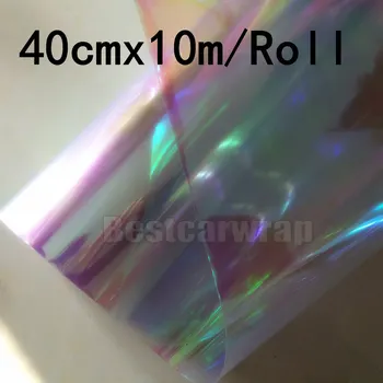 

10 rolls / Lot 40cmx10m Clear Chameleon headlights tint Car / Motorbike Headlight Rear Lamp Tinting Film Large size style Free