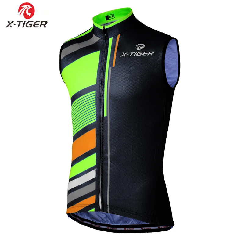 X-Tiger Pro Велоспорт жилет Лето MTB Одежда велосипедная одежда Ropa Maillot Ciclismo без рукавов велосипед Велоспорт Джерси Sportsear - Цвет: Cycling Jersey only